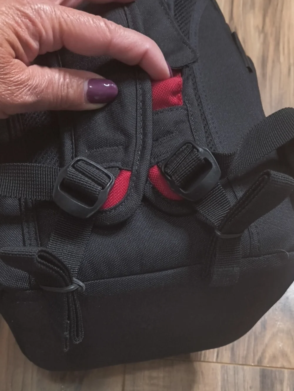 Lowepro Black And Red Camera Backpack